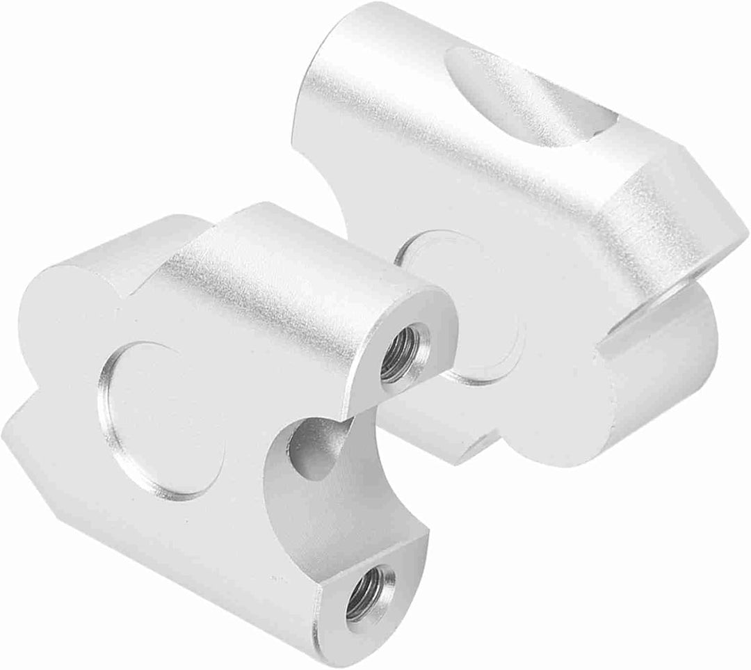 2Pcs Motorrad Lenker Riser Zurück Mount | Duokon Ø 22mm Universal Lenker Riser Lenkerklemme Adapter