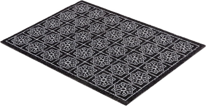 Astra rutschfeste Sauberlaufmatte innen - Fliesen 50 x 70 cm - Wohnraum Fussmatte Design - Extrem sa