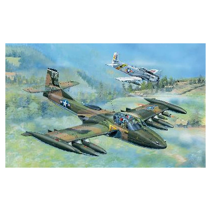 Trumpeter 002888-1/48 A37A Dragonfly Modellbausatz