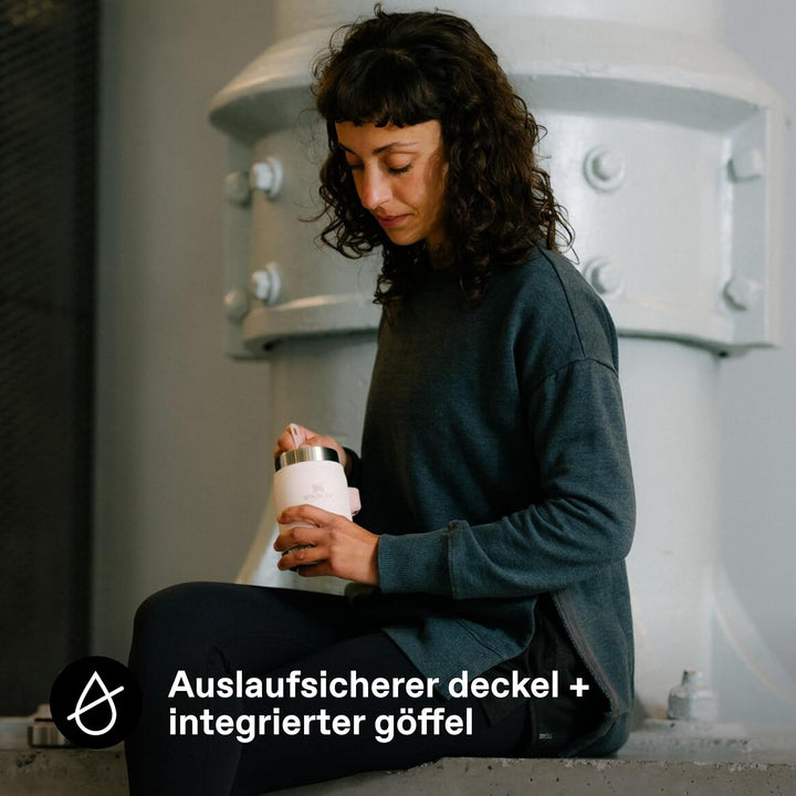 Stanley Classic Legendary Thermobehälter für Essen mit Göffel 400 ml - Hält 7 Stunden Heiss oder Kal