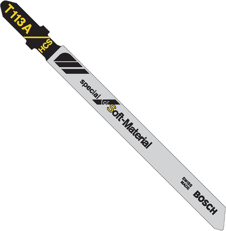 Bosch Accessories Professional 3x Stichsägeblatt T 113 A Special for Soft Material (für Karton, Styr