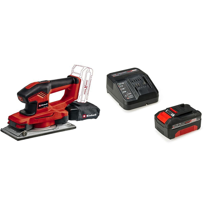 Einhell Akku-Schwingschleifer TE-OS 18/230 Li Power X-Change (Li-Ion, 18 V, 230x115 mm Schleiffläche