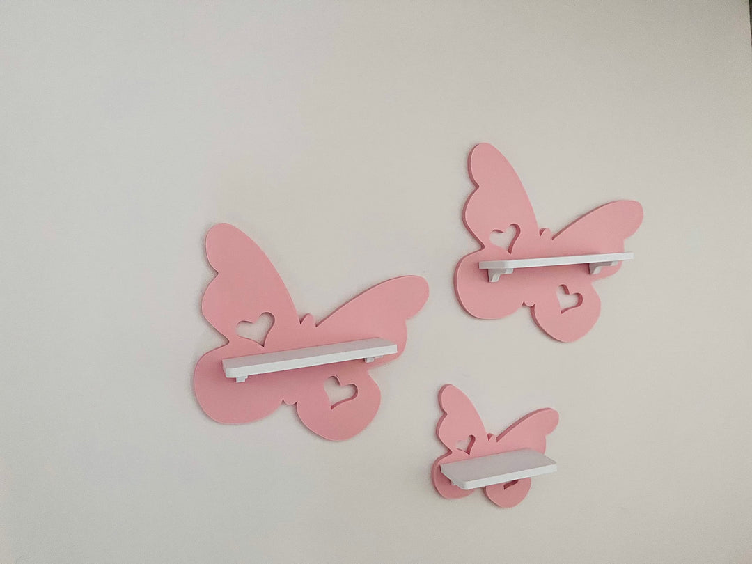 3er Schmetterlings-Set Rosa passend/Kompatibel für die Toniebox Toniefiguren