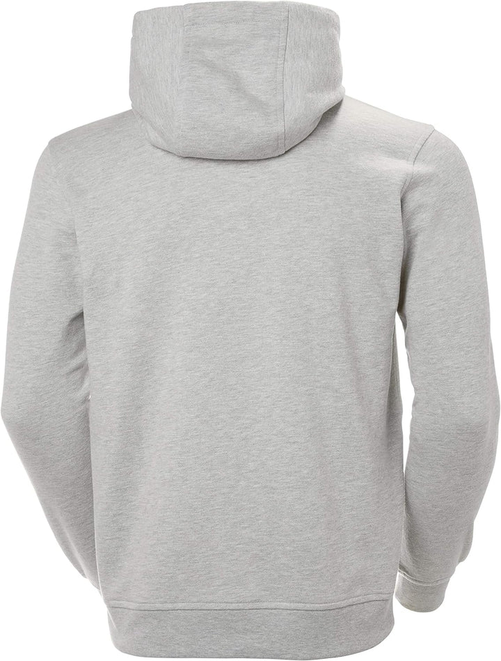 Helly Hansen Herren Hh Logo Hoodie Sweatshirt mit Kapuze (1er Pack) Grau-melange S Buchstabenmuster,