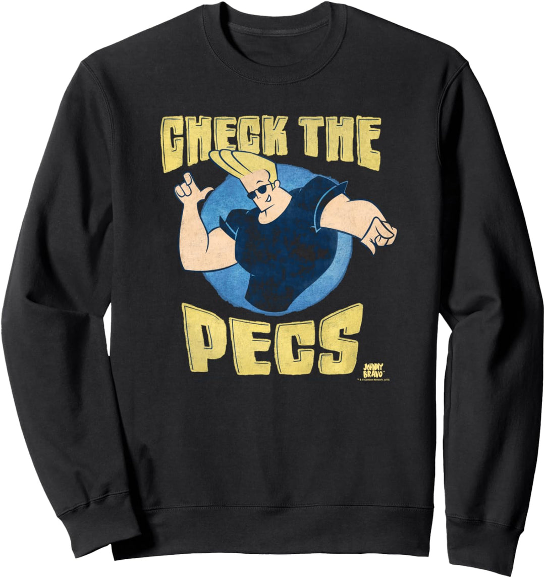 Johnny Bravo Check the Pecs Sweatshirt