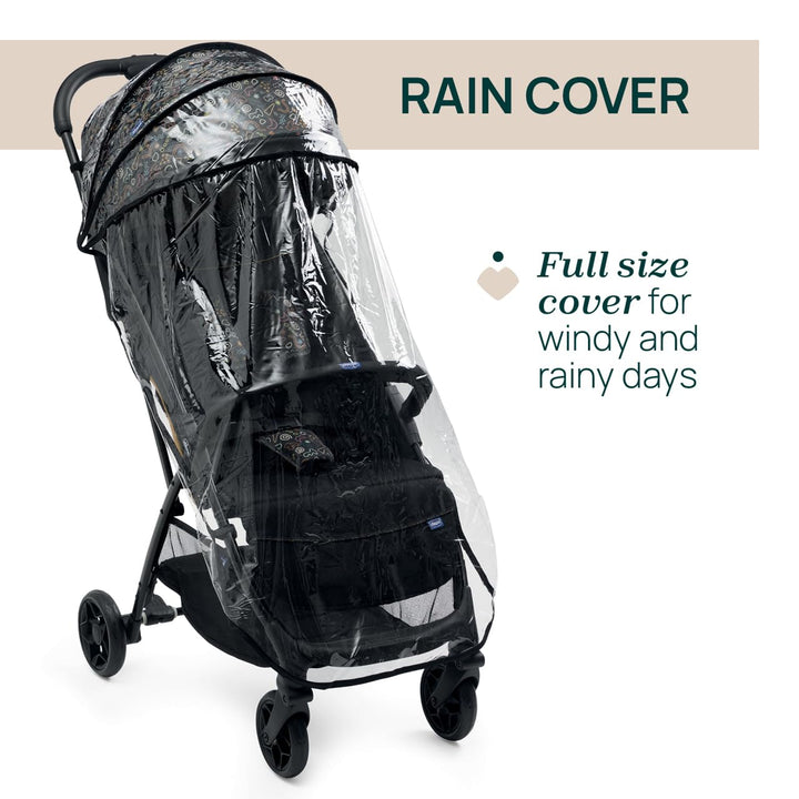 Chicco Glee Kinderwagen, Buggy praktisch und leicht, automatischer Verschluss, breiter und bequemer