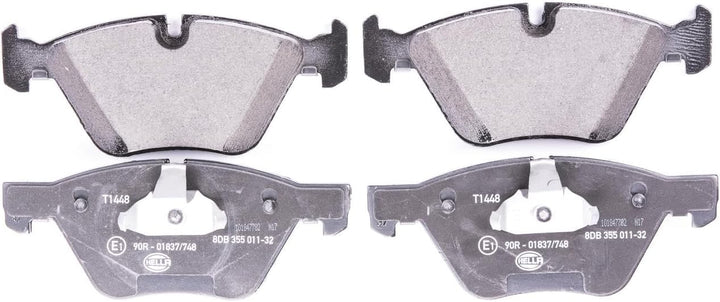 HELLA PAGID 8DB 355 011-321 Bremsbelagsatz - T1448 - Dicke/Stärke: 20.3mm - Bremssystem: Teves - für