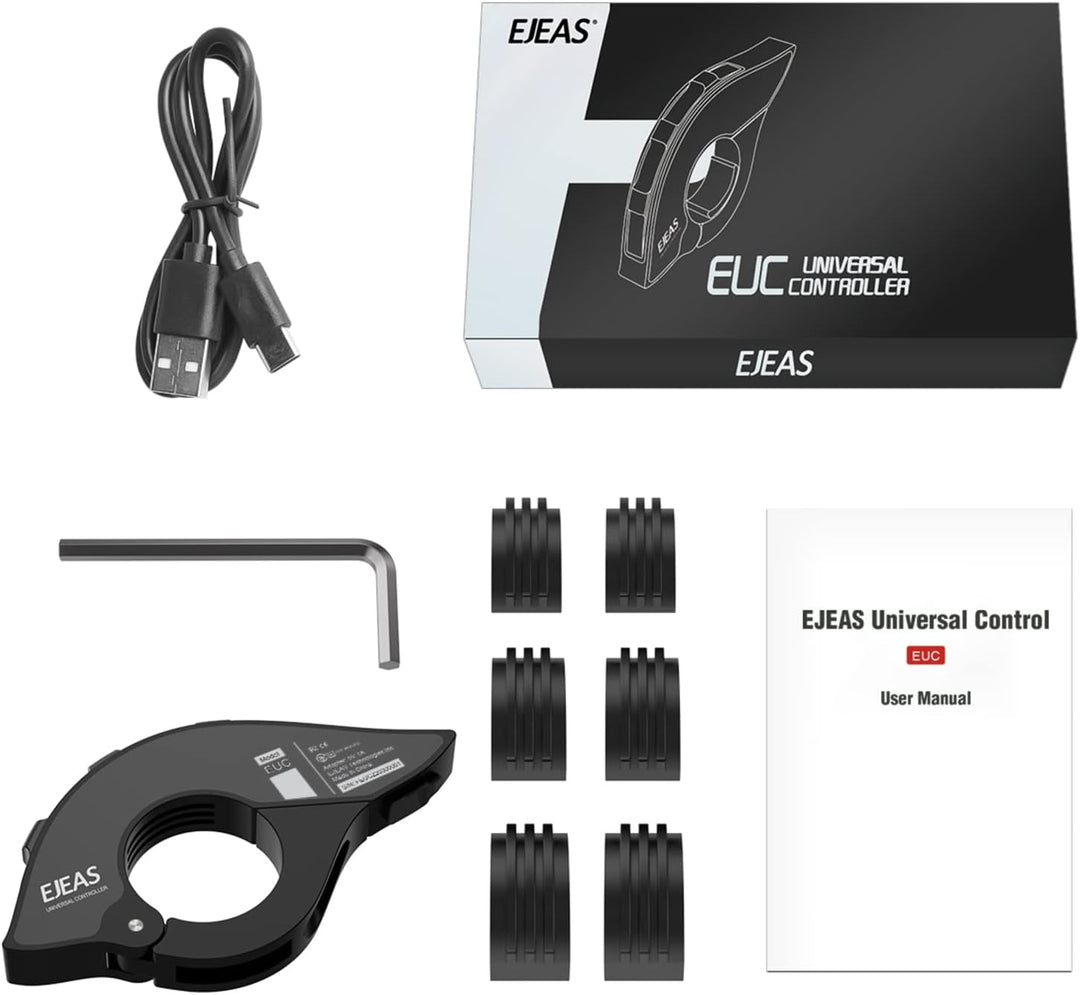 EJEAS EUC Motorrad-Fernbedienungsgriff Wird verwendet, Q2/Q7/V4 Plus/Q4 Motorradhelm Bluetooth-Gegen
