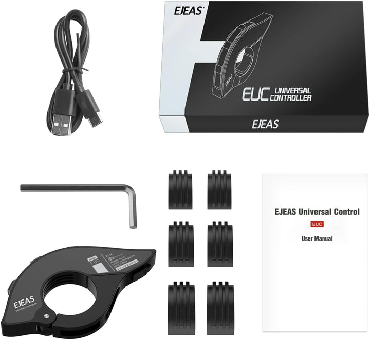 EJEAS EUC Motorrad-Fernbedienungsgriff Wird verwendet, Q2/Q7/V4 Plus/Q4 Motorradhelm Bluetooth-Gegen