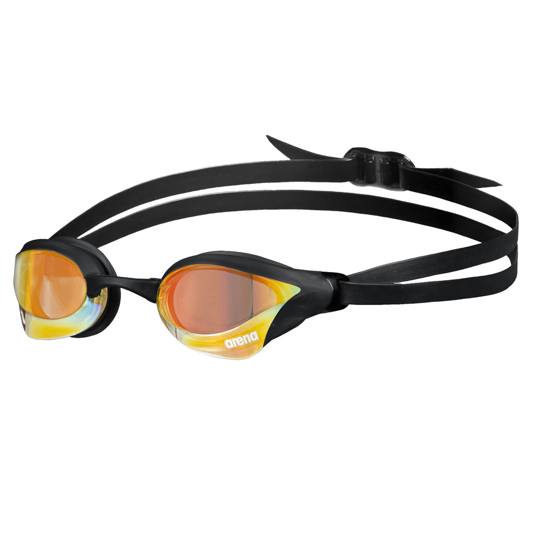 ARENA Schwimmbrille Cobra Core Swipe Mirror Schwimmbrille Unisex Erwachsene Einheitsgrösse Kupfergel