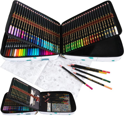 YJYHART Aquarellstifte Pinsel Marker Stifte Set,Filzstifte Doppelseitig,Buntstifte Professionell Zei