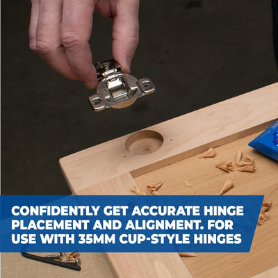 Kreg Tool Company KHI-HINGE Concealed Hinge Jig by Kreg Tool Verdeckte Scharniervorrichtung, Verdeck