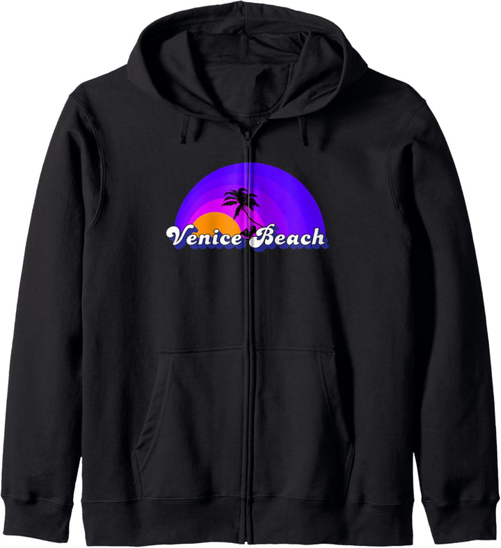 Venice Beach California Souvenir Sunset Kapuzenjacke