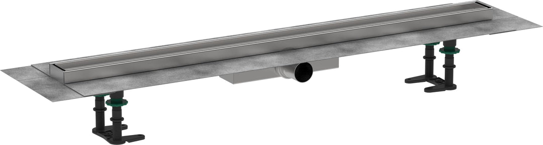 hansgrohe 56169000 RainDrain Compact Duschrinne 900 befliesbar für Flache Installation Komplettset D