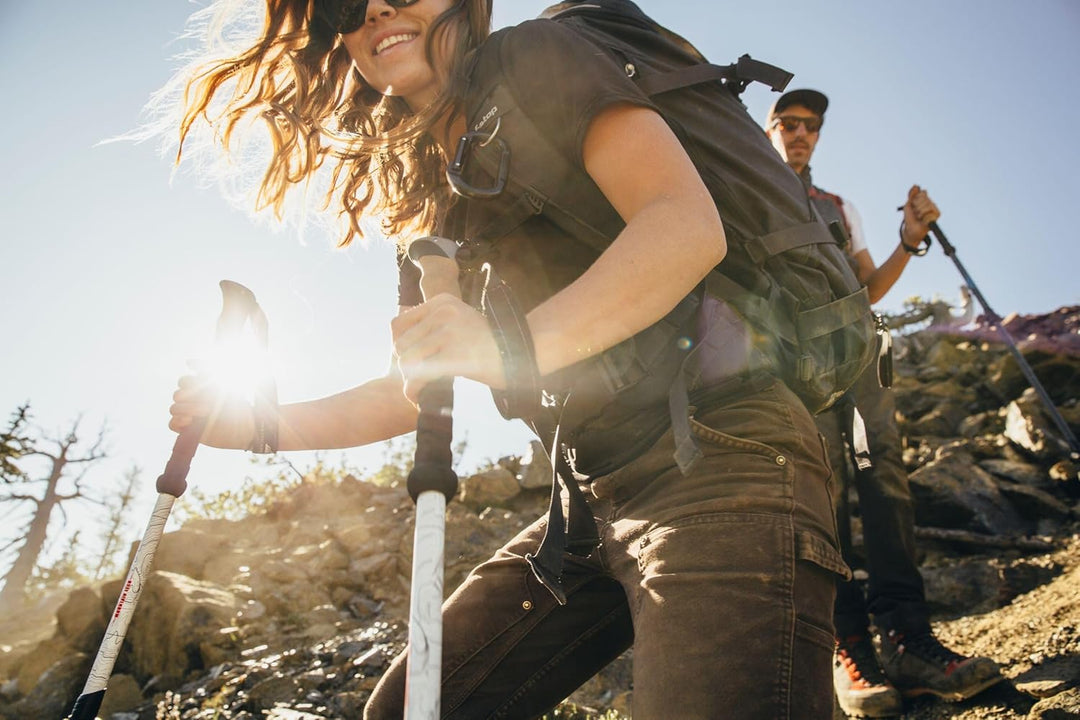 Cascade Mountain Tech Trekkingstöcke, Karbonfaser, mit schnell verstellbaren Verriegelungen, 2 Stück