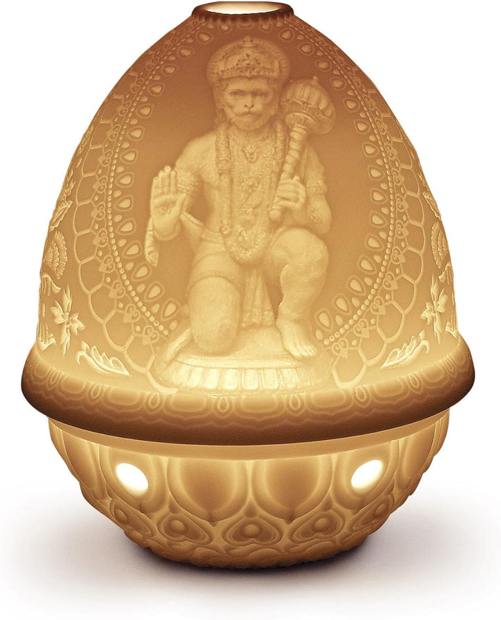 LLADRÓ Hanuman Litophanie. Litophane. Porzellan.