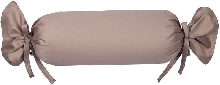 Janine Mako Satin Bettwäsche Uni Colors 155 x 200 cm Taupe 155 cm x 200 cm Taupe, 155 cm x 200 cm Ta