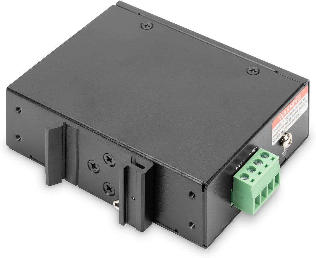 DIGITUS Industrieller Gigabit PoE++ Splitter 802.3bt PoE-Splitter Power over Ethernet