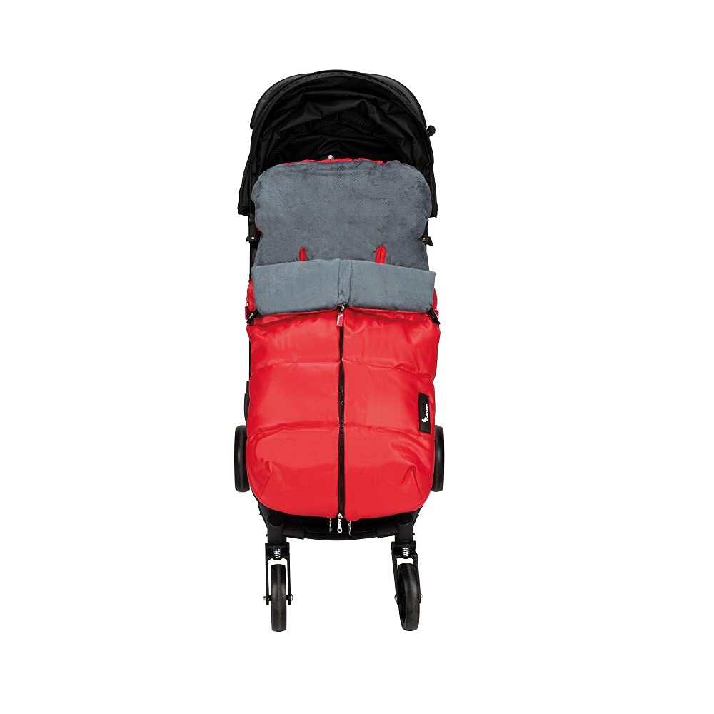 Interbaby WinterFusssack"Liso" für Kinderwagen,rot