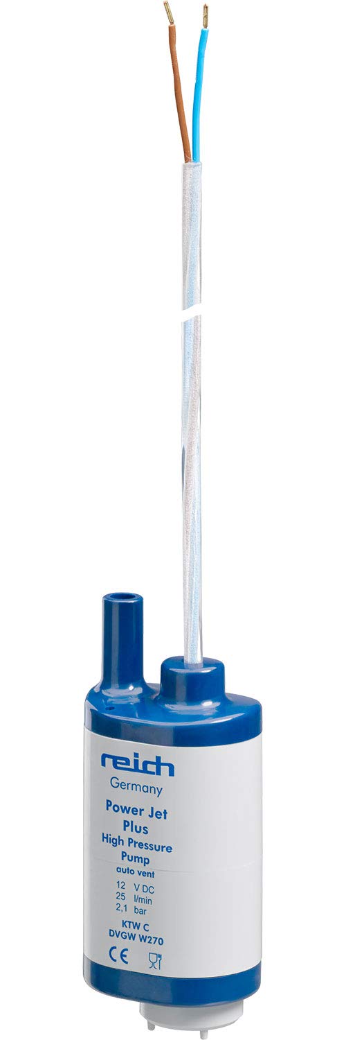 Unbekannt Tauchpumpe Power Jet Plus Pumpe Trinkwasserkonform 12V Camping Wohnwagen Reisemobil Wasser