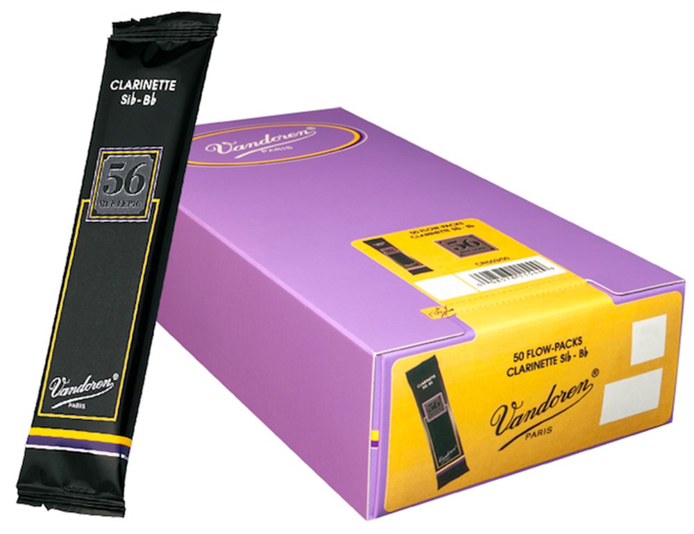 Vandoren CR5035/50 "56 Rue Lepic " Klarinetten Blätter - 50 Einheiten, Stärke 3,5