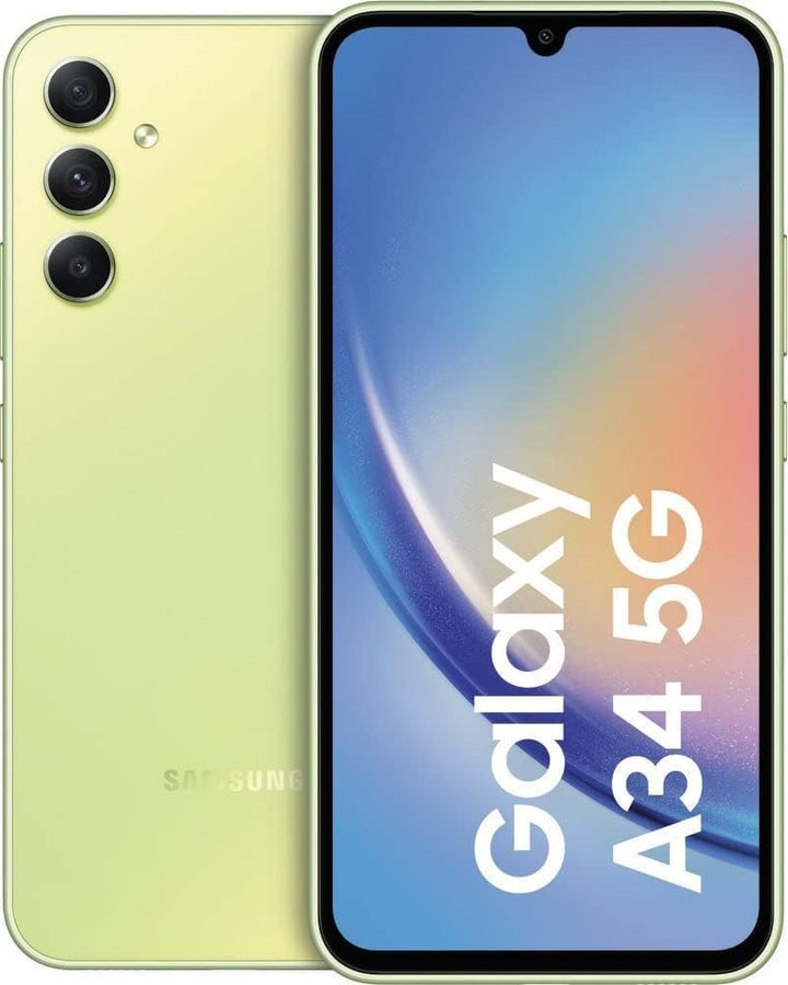 Samsung A34 AWESOME LIME 128GB 5G, unlocked