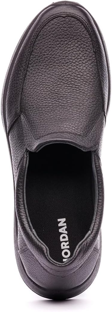 Nordan 48070 Freizeit-Loafers für Herren, leichte und Bequeme Herrenschuhe aus echtes Leder 42 EU Sc
