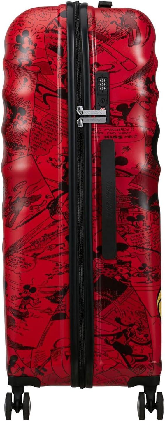 American Tourister Wavebreaker Disney FL - Spinner L, Koffer, 77 cm, 96 L, Mehrfarbig (Mickey Comics