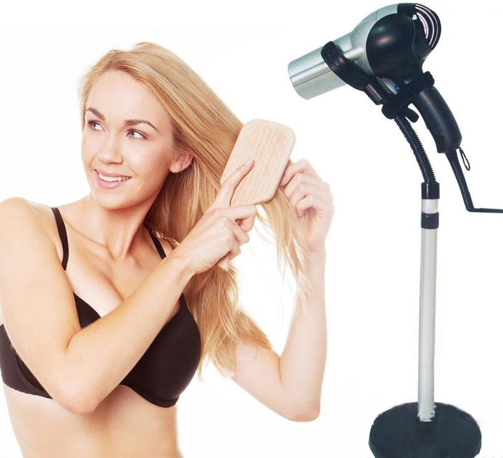 Dioche Haartrocknerhalter 360 Grad Einstellbar Haartrockner Halter Edelstahl Handfrei Abnehmbar Saug