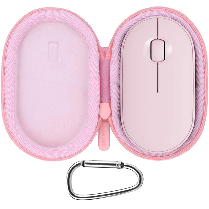 Hart Reise Schutz Hülle Etui Tasche für Logitech Pebble Mouse 2 M350s M350 M355 i345 Schlanke Kabell