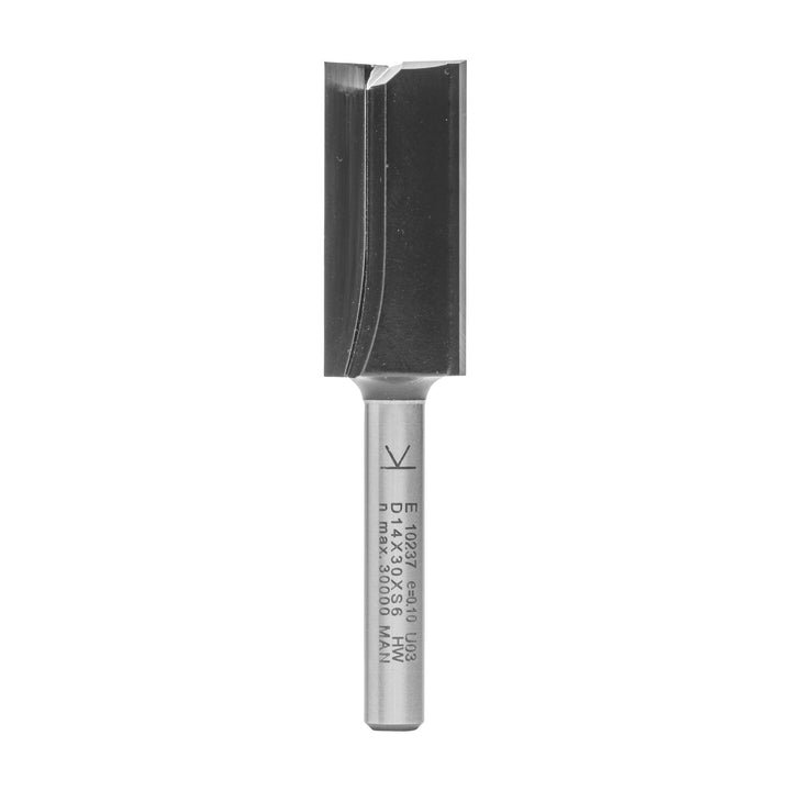 ENT 10237 Nutfräser HW, Schaft (S) 6 mm, Durchmesser (D) 14 mm, NL 30 mm, SL 32 mm, GL 62 mm D=14 /