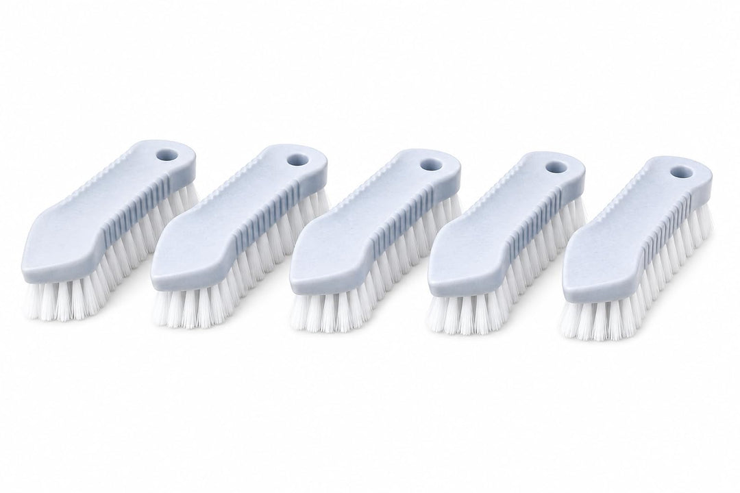 Scheuerbürste Spitzkopf, 19 cm, Kunststoff, Nylon-Borsten - 5 Stück, 5