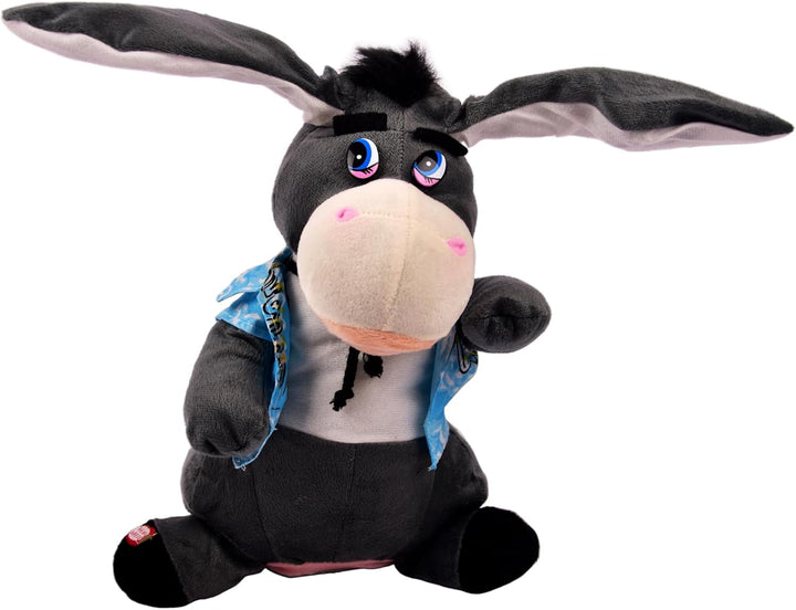 Plüsch-Ohrenklappernder, Singender Und Tanzender Esel Holiday Toy Für Jungen Und Mädchen