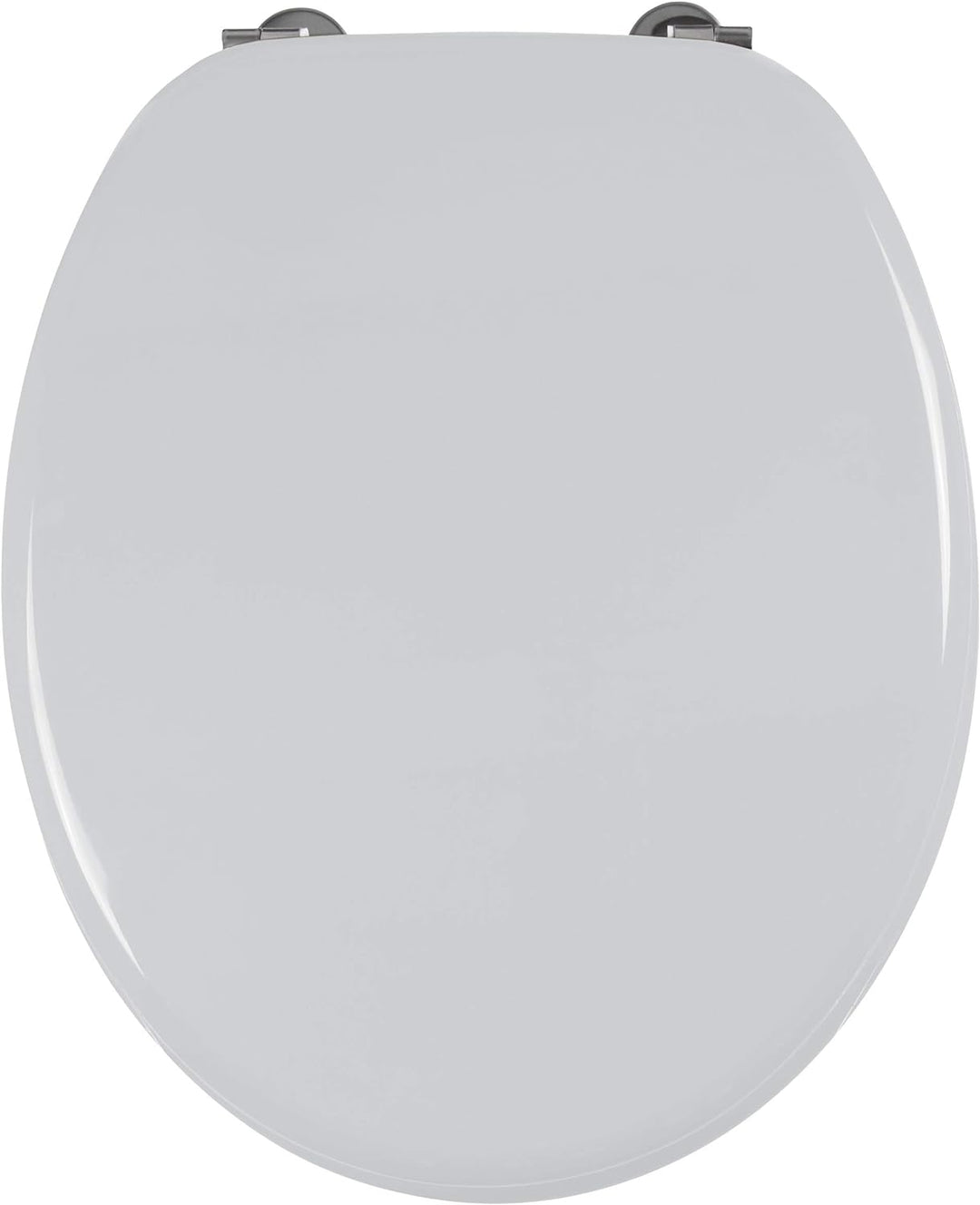 Cornat WC-Sitz "Modena" - Schlichter Look in manhattangrau - Hochwertiger Holzkern - Komfortables Si