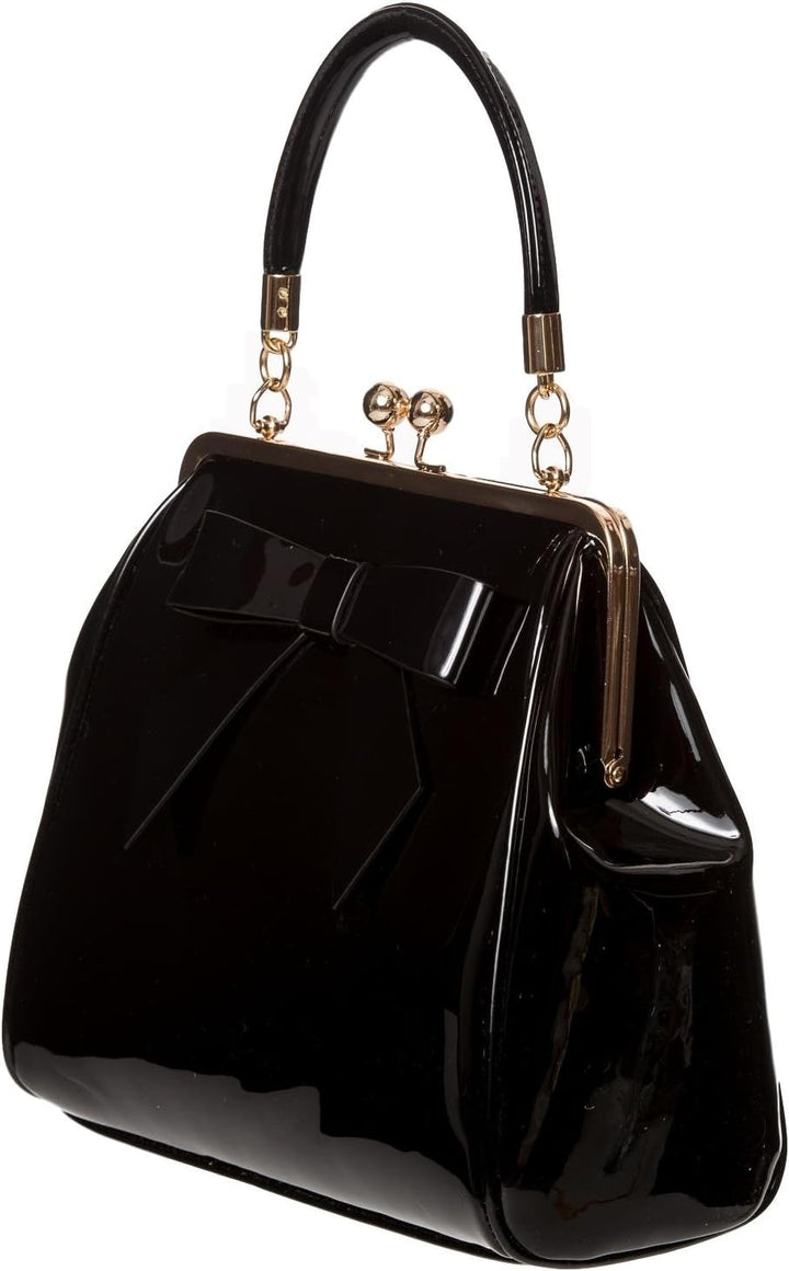 Dancing Days Retro American Vintage Handtasche Schwarz, Schwarz