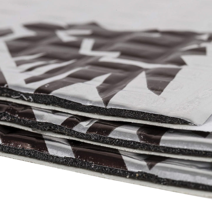 KILMAT 2 mm 1.7 m² Selbstklebende Alubutyl Anti Dröhn Dämmmatte Auto Dämmung Schalldämmung und Schal