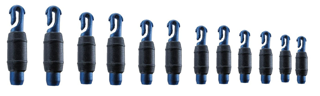 blntackle76 Set: 12 Stück 1,25mm-2,60mm Stonfo Spitzenstonfo - Spitzenadapter für Kopfruten Stipprut
