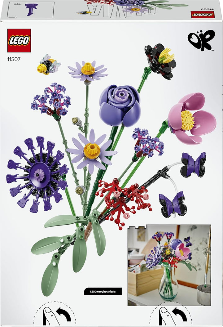 LEGO Botanicals Editions Olivia Rodrigos Blumenstrauss - 11 künstliche Blumen mit Rosen &amp; Tulpen - Z