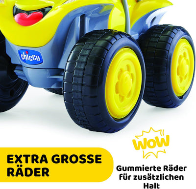 Chicco Billy Bigwheels Ferngesteuertes Auto für Kinder, RC Auto mit Intuitiver Funkfernsteuerung Len