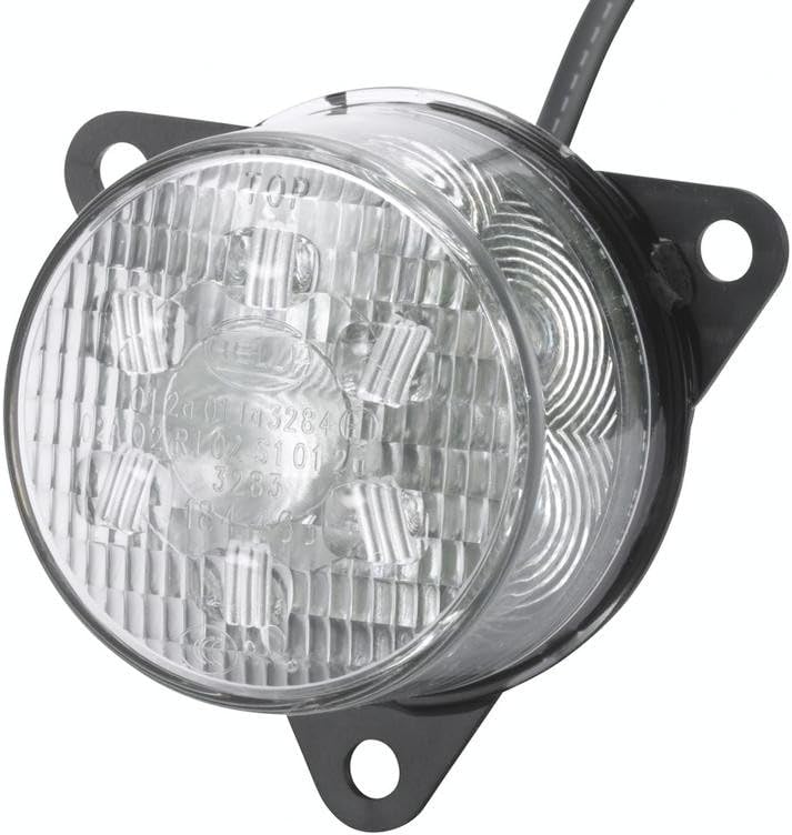 HELLA - Blinkleuchte - LED - 24V - Anbau/geschraubt - Lichtscheibenfarbe: glasklar - Kabel: 500mm -