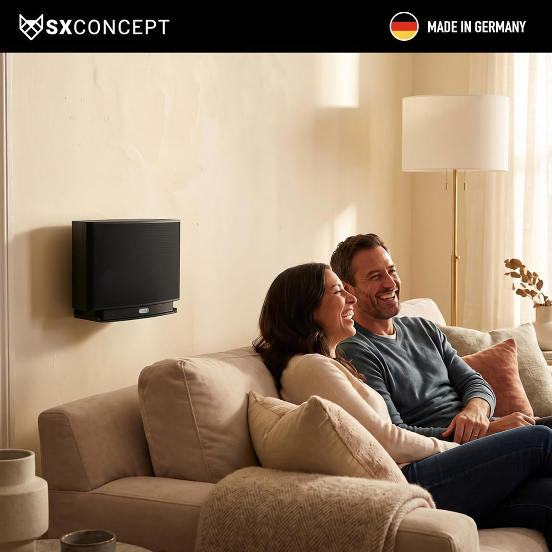 SX-Concept Wandhalterung für Sonos Play 5 Generation 2 weiss | minimalistisch Design | Kleiner Wanda