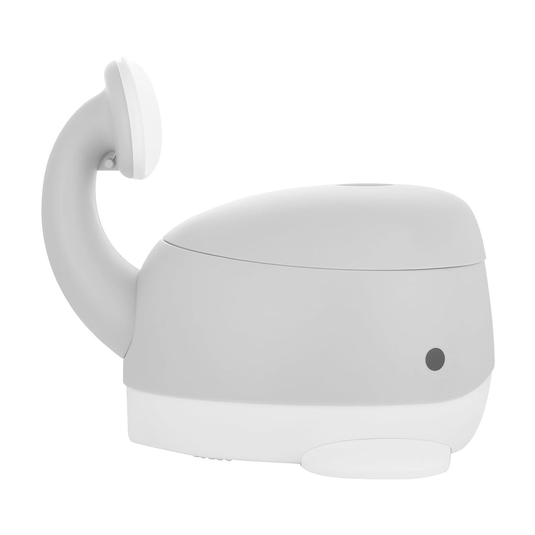 Kindsgut Kinder-Töpfchen, Babytopf WC/Klo, kinderfreundliches Wal-Design und dezente Farben, Toilett