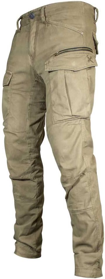 John Doe Men's Cargo Stroker XTM Motorradhose, Sand, L30