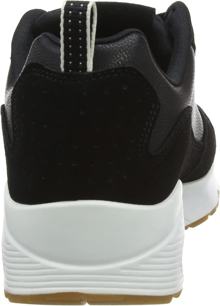 Skechers Damen Uno Sneaker 41 EU Schwarz, 41 EU Schwarz