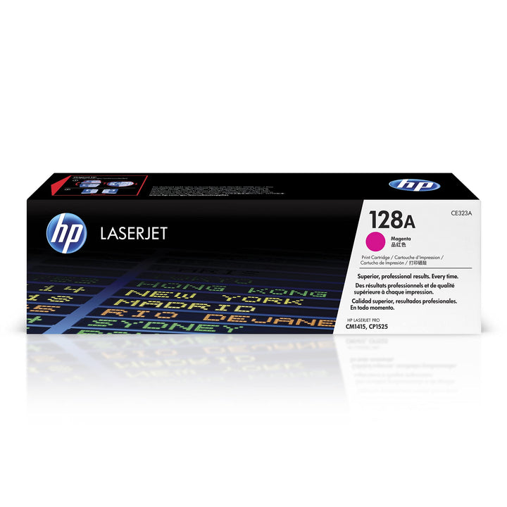 HP 128A (CE323A) Rot Original Toner für HP Laserjet Pro CP1525, HP Laserjet Pro M1415, magenta Stand