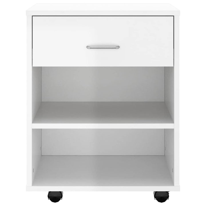 Tidyard Rollschrank Rollcontainer Büroschrank Aktenschrank Bürocontainer Schrank Büro Druckerschrank
