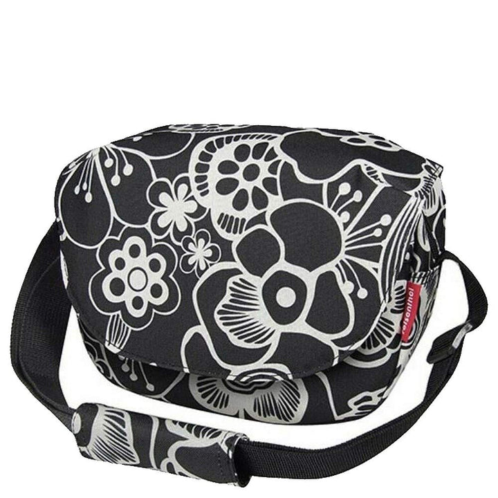 KLICKfix FunBag Handlebar Bag Fleur Black Single, Fleur Black Single