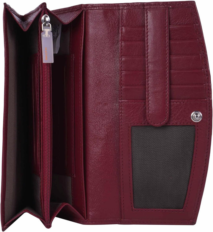 Maitre - unisex geldbörse leisel diedburg - Geldbörse - Geldbeutel 18 x 9,5 x 3 cm Darkred, 18 x 9,5