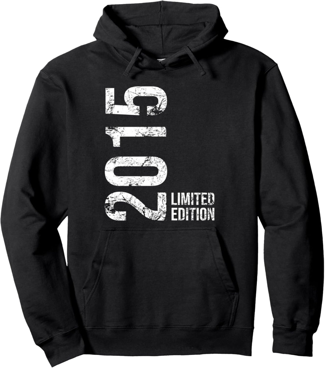 9. Geburtstag Junge Mädchen 9 Jahre 2015 Geburtstagsgeschenk Pullover Hoodie