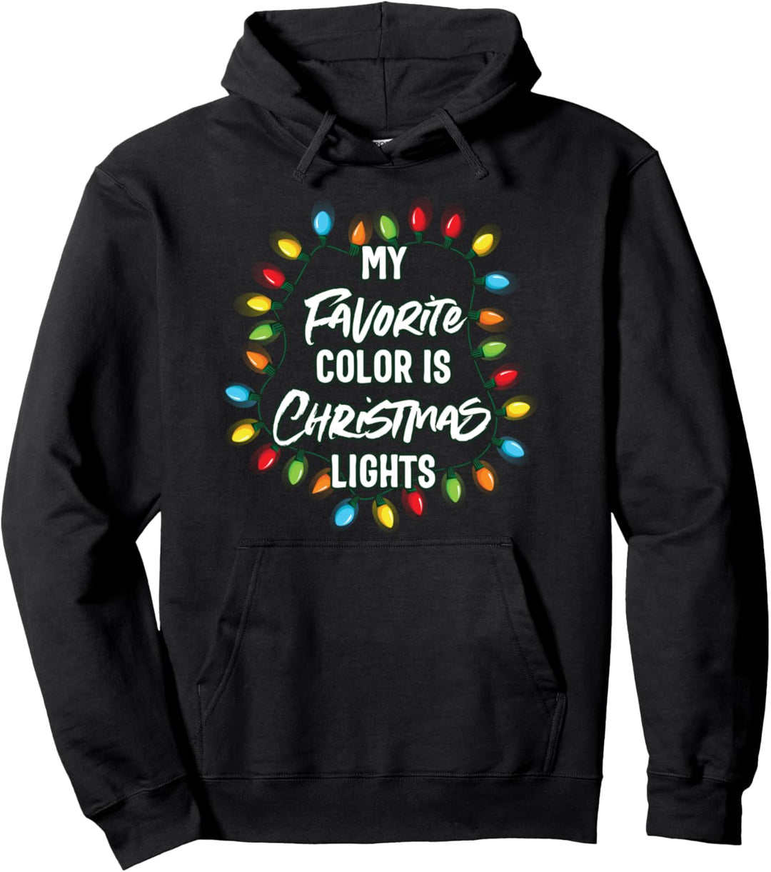Hommes et femmes, ma couleur préférée est les lumières de Pullover Hoodie